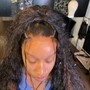 Closure wash and scrub