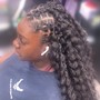 Locs Re twist no style (Retwist only