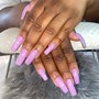 Ombré Acrylic Nails