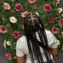 Large Knotless Braids