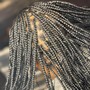 Med. Knotless Boho braids (hair Incl.)