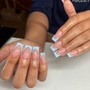 Acrylic Soak Off ( set done by me )