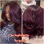 Single Process Color, Blowout, Updo