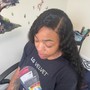 Frontal Wig installation ( glueless)