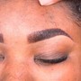 Brow wax and tint