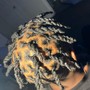 Loc Retwist Half of Head