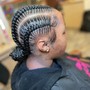 Men 4-6 Cornrows