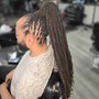 Loc Maintenance (Retwist) and Simple Style