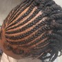 Knotless boho braids