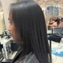 Full sew in leave out (full treatment)