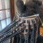 Medium Box Braids