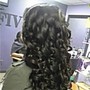 At Home Wand Curls