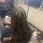 Small Knotless Braids