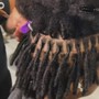 Microlocs/ sisterlocs  retightening Retwist, Loc Maintenance