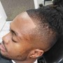 Men's cut and facial lining