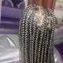 Knotless braids