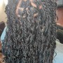 Feed Ins 6 braids straight back