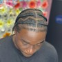 Man styles include scalp braids, twist and braids