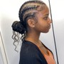 2 cornrows