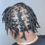 2 stitch braids (natural hair)