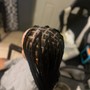 Feedins Cornrows 6-8 (Design/Straight back)