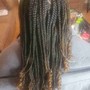 Medium Box Braids