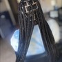 Medium Knotless Braids