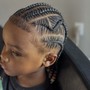 Kids freestyle braided style