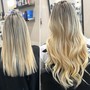 Full Balayage w/Root Smudge + Toner