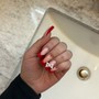 Short nails +tips