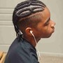 Men's cornrows, braids, and twists