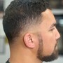 Beard Trim with barber edge up