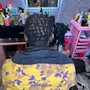 Adult Cornrows & knotless n the back