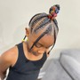 Kid's knotless Braids touch up