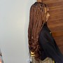 Jumbo knotless braids