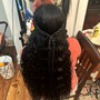 Bonding Quickweave Half up Half down