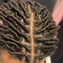 Loc Retwist Long Hair