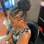 Loc updo