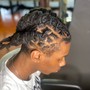 Loc updo