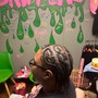 Men Freestyle braids stitch full head  $90