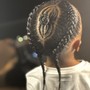 Kids freestyle braided style