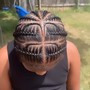 Stitch braid Cornrows