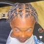 Kid's locs retwist