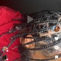 Natural individual braids (No weave)