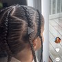 Kid’s knotless braids