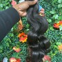 Quickweave blunt cut + hair + closure