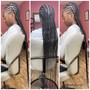 Large Braided Ponytail