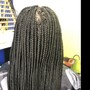 Medium Box Braids