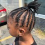 Kids lemonade Braids (No extensions)