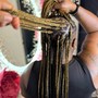 Small knotless boho Braids